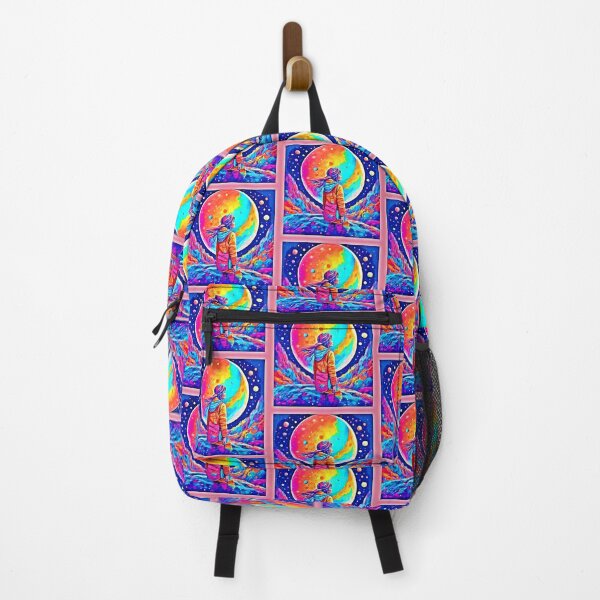 Item preview, Colorful Lunar Girl Art designed and sold by Health And Fitness Posts e-Store.