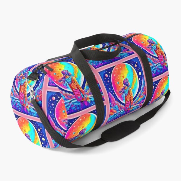 Item preview, Colorful Lunar Girl Art designed and sold by Health And Fitness Posts e-Store.