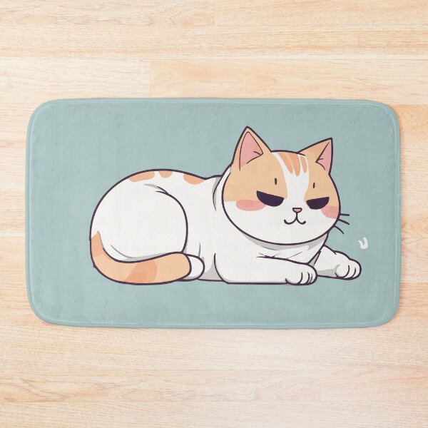 Item preview, Cute Lazy Angry Cat designed and sold by Atlantico54.