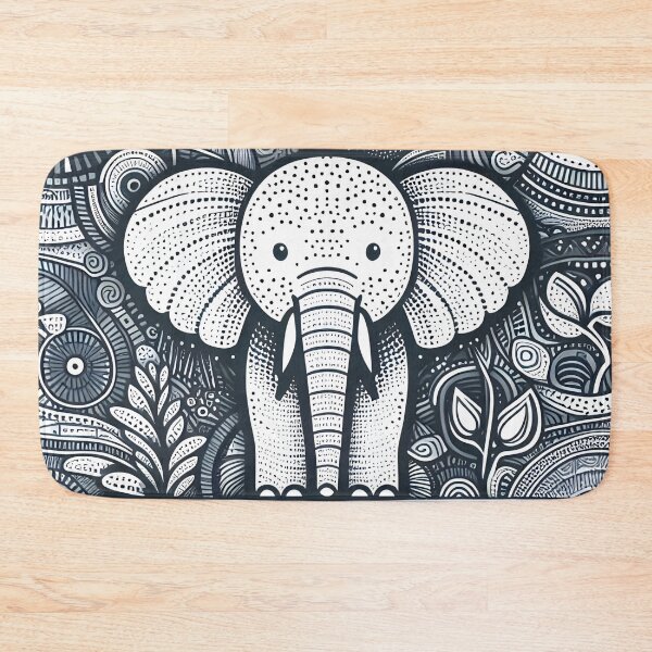 Item preview, baby elephant designed and sold by gkhanco.