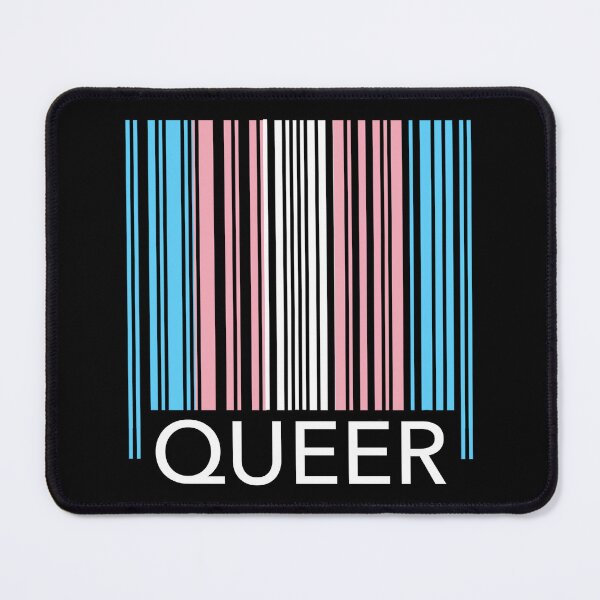Item preview, QUEER Trans Barcode  designed and sold by Thelittlelord.