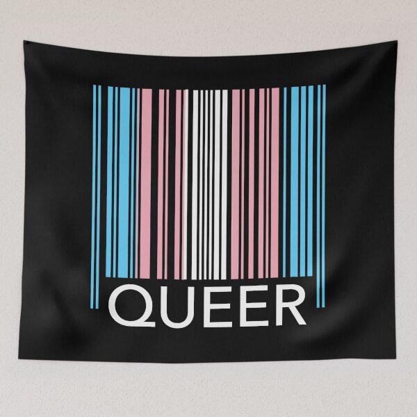 Artikelvorschau, QUEER Trans-Barcode entworfen und verkauft von Thelittlelord.