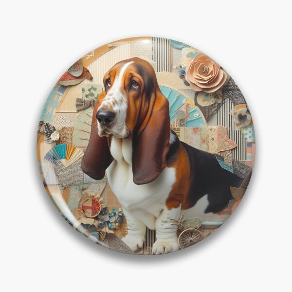 Item preview, Unique Basset Hound Dog Dad Tribute designed and sold by PawspectCreate.