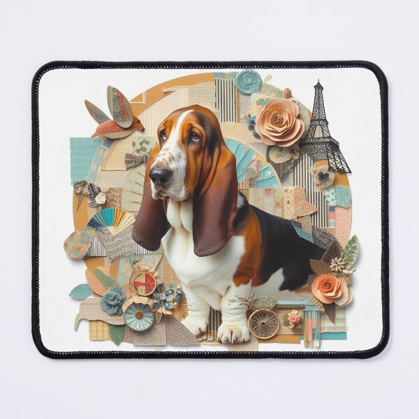 Item preview, Unique Basset Hound Dog Dad Tribute designed and sold by PawspectCreate.