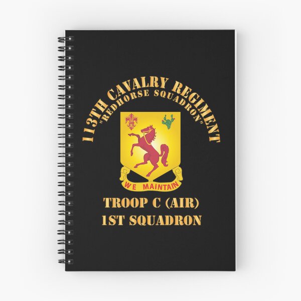 Item preview, 113th Cavalry Regiment - DUI - Redhorse Squadron - Troop C - 1st Squadron X 300 designed and sold by Military Insignia Products.