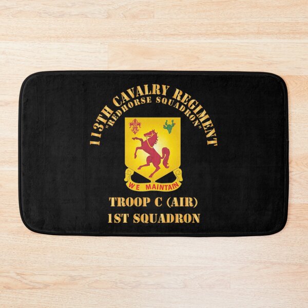 Item preview, 113th Cavalry Regiment - DUI - Redhorse Squadron - Troop C - 1st Squadron X 300 designed and sold by Military Insignia Products.