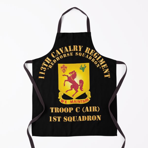 Item preview, 113th Cavalry Regiment - DUI - Redhorse Squadron - Troop C - 1st Squadron X 300 designed and sold by Military Insignia Products.