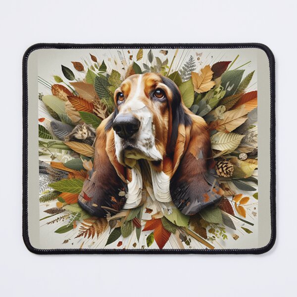 Item preview, Charming Basset Hound Dog Mom Art designed and sold by PawspectCreate.