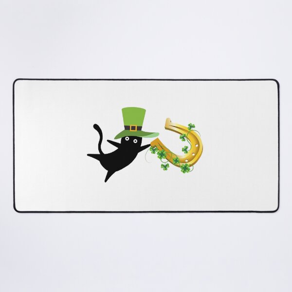 Item preview, Good Luck With Lucky Cat And A Horseshoe Essential T-shirt designed and sold by MAGness.
