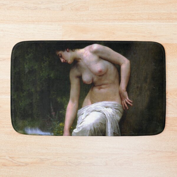Item preview, Apres le bain Nude woman washing her feet - William Adolphe Bouguereau  designed and sold by Vintage Designs +.