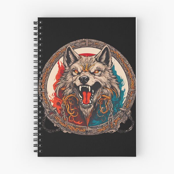 Item preview, Fenrir: The Wolf of Darkness designed and sold by Aurorartsprint.