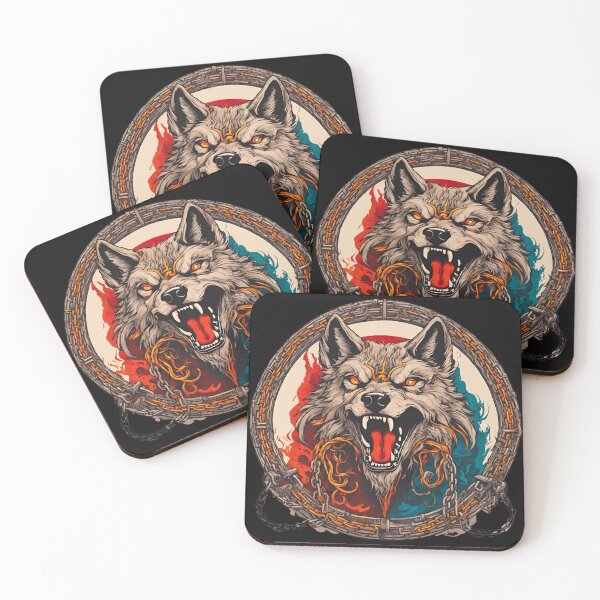Item preview, Fenrir: The Wolf of Darkness designed and sold by Aurorartsprint.