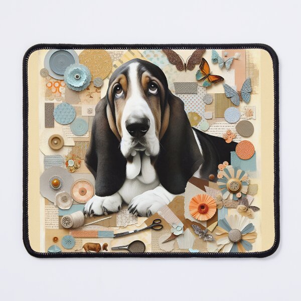Item preview, Basset Hound Illustration Masterpiece designed and sold by PawspectCreate.