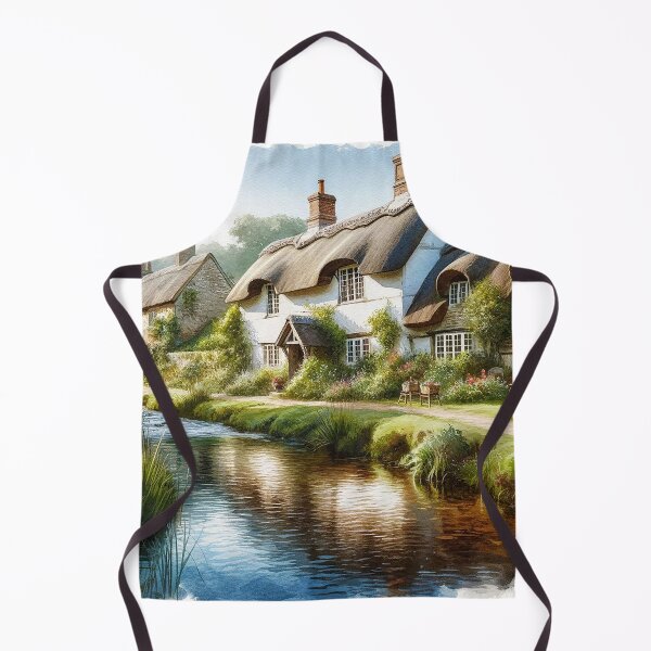 Item preview, Picturesque thatched roof village designed and sold by Cerberus-Art.