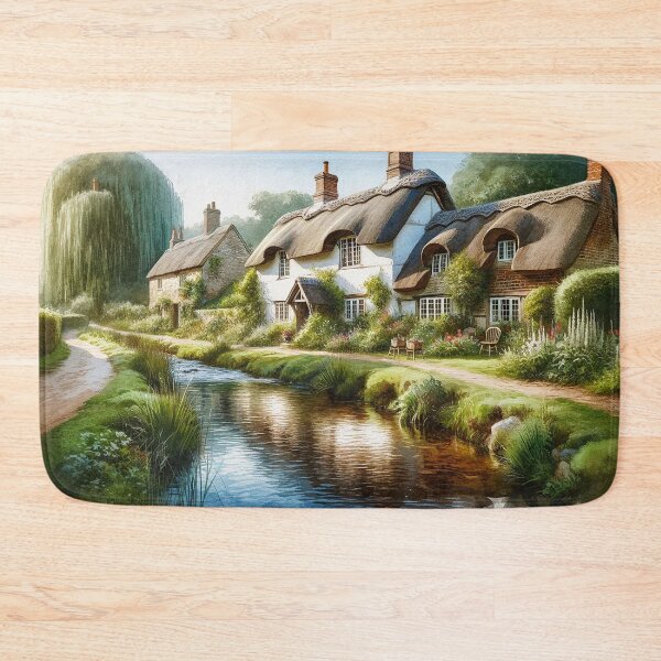 Item preview, Picturesque thatched roof village designed and sold by Cerberus-Art.