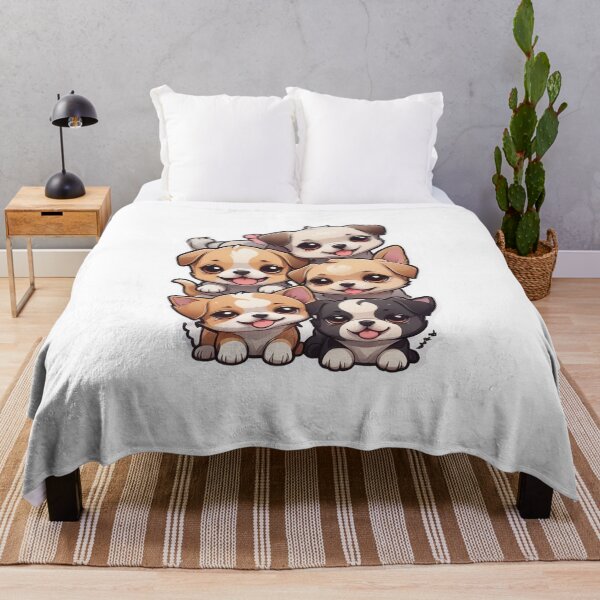 Item preview, Cute Kawaii Little Puppies designed and sold by Bunmigraphics .