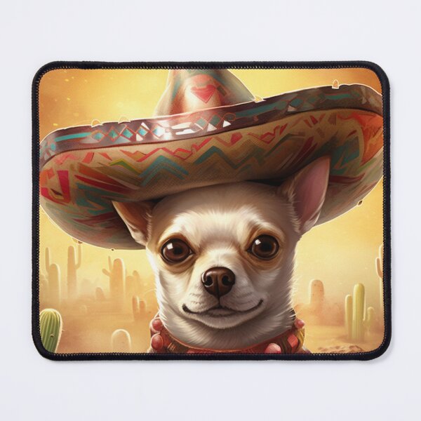 Item preview,   Chihuahua Dog in a Mexican Plaza: designed and sold by ThisWayUpAr.