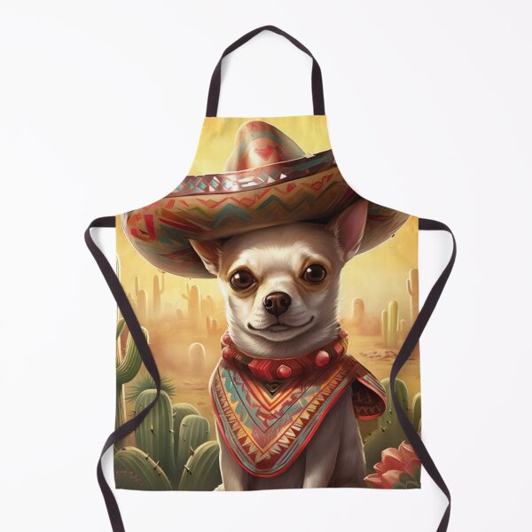 Item preview,   Chihuahua Dog in a Mexican Plaza: designed and sold by ThisWayUpAr.