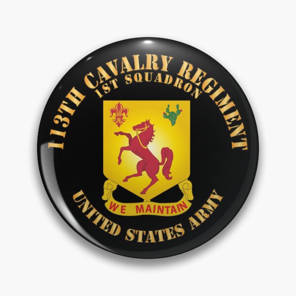 Item preview, 113th Cavalry Regiment - DUI - US Army X 300 designed and sold by Military Insignia Products.