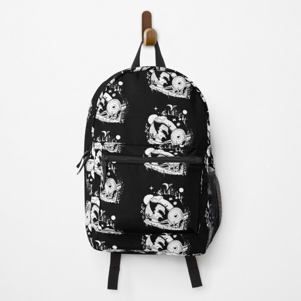 Item preview, Galactic Explorer Black and White Astronaut Skull designed and sold by IggysArrrt.