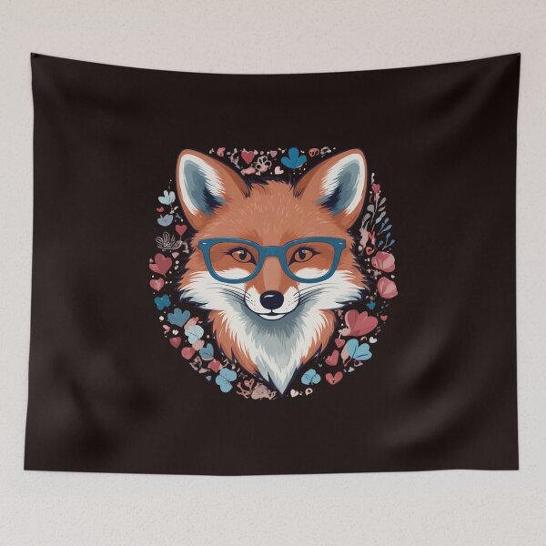 Item preview, Cyberpunk Fox designed and sold by GadiDesignArt.