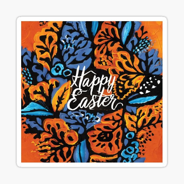 Item preview, HAPPY EASTER designed and sold by VividThreadsDesignStudio.