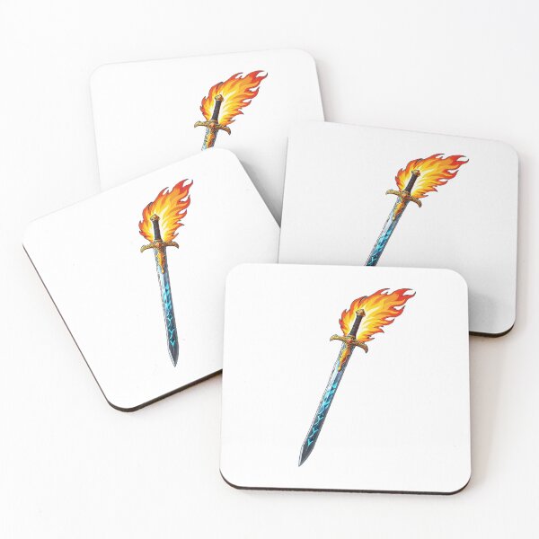 Item preview, Burning Sword designed and sold by Bunmigraphics .