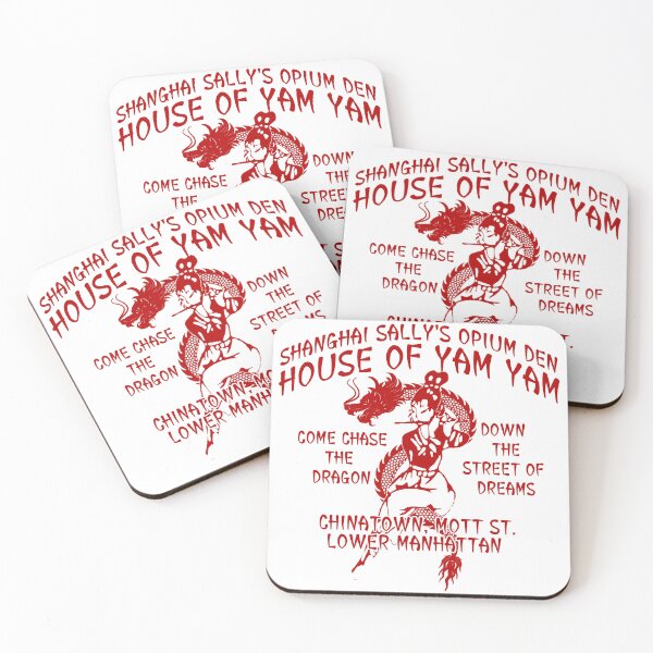 Item preview, Shanghai Sally's House of Yam Yam red designed and sold by segrob.