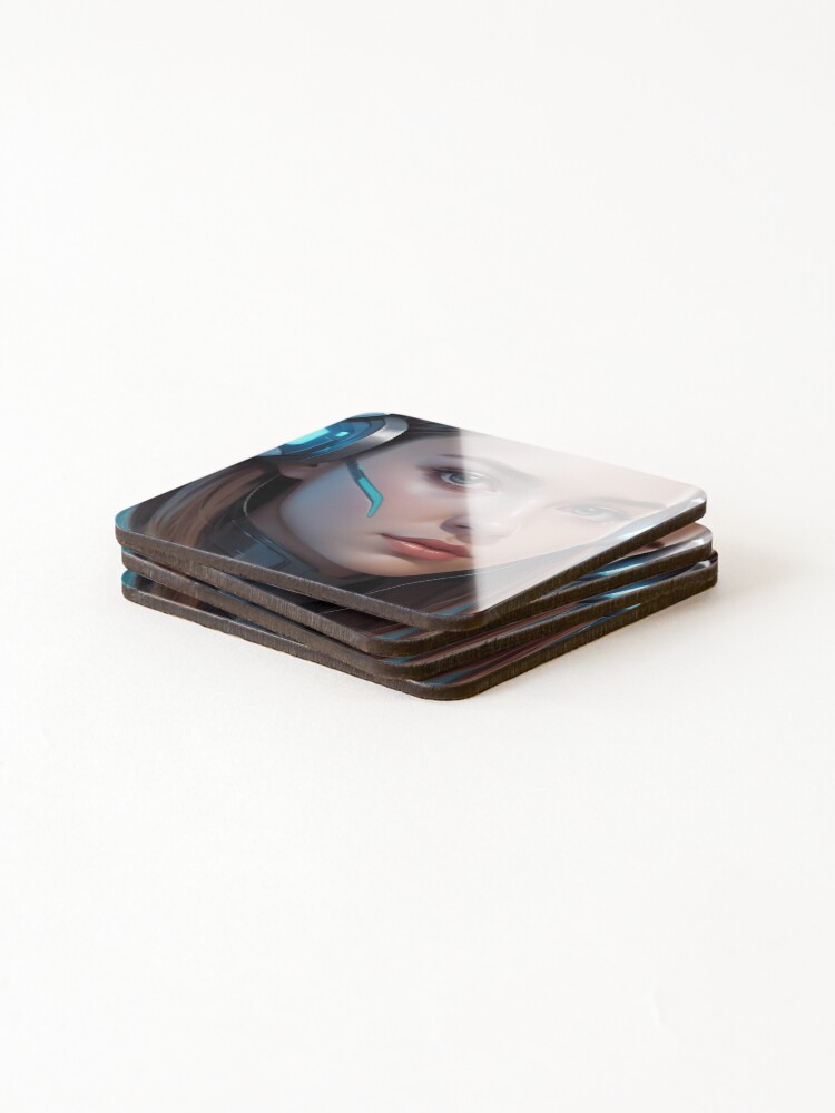 Thumbnail 4 of 5, Coasters (Set of 4), Celestial Reverie designed and sold by papi1998.