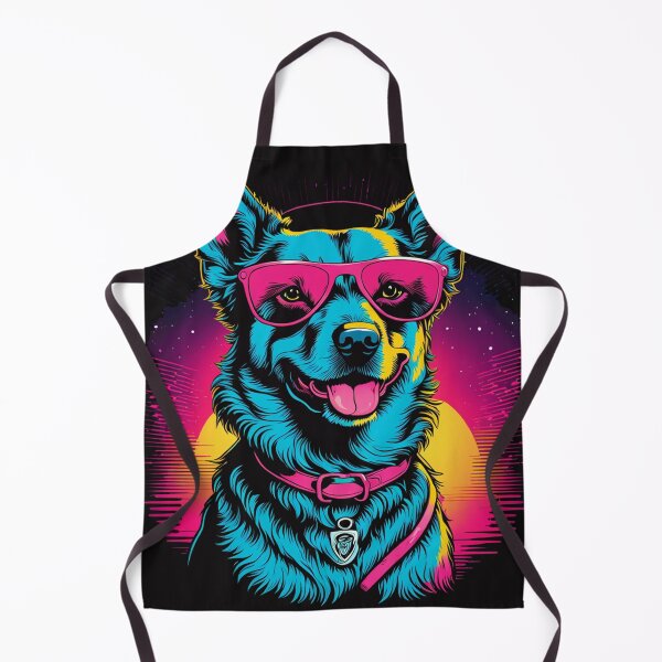 Item preview, When your little dog adopts glasses, each encounter with other pets becomes a fashion occasion, with exchanges of looks and lenses reflecting friendship and camaraderie designed and sold by Pulsant Paintings.