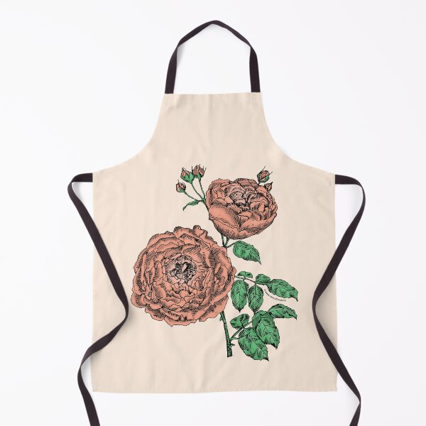 Item preview, Apricot Globular Rose Bloom Very Full 40+ Petals In 3+ Rows designed and sold by Rachael Taylor.
