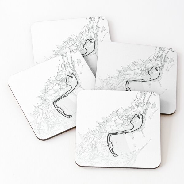 Item preview, Monaco circuit, f1 monaco monte carlo designed and sold by Anabelandia.