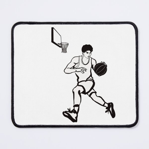 Item preview, Basketball player  dribble the ball designed and sold by Fauraarts.