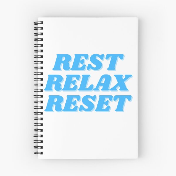 Item preview, Rest, Relax, Reset, Self Care design designed and sold by ChiWellness Shop.