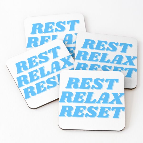 Item preview, Rest, Relax, Reset, Self Care design designed and sold by ChiWellness Shop.