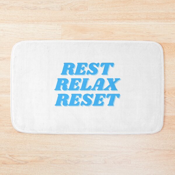 Item preview, Rest, Relax, Reset, Self Care design designed and sold by ChiWellness Shop.