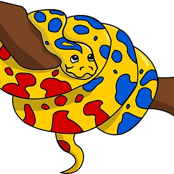 Artwork thumbnail, Primary Python by HarveyHandcraftsandDesigns