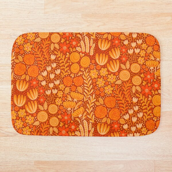 Artikelvorschau, Wildblumenfeld - Orange entworfen und verkauft von Studio-Ithelda.