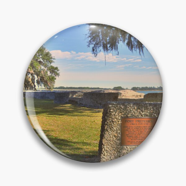 Item preview, Fort Frederick Circa 1735-1758 Port Royal South Carolina designed and sold by LisaWootenPhoto.
