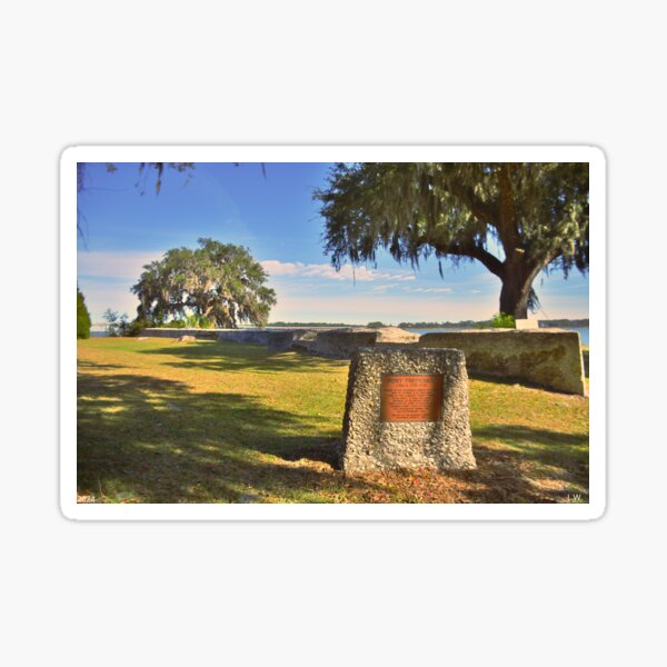 Item preview, Fort Frederick Circa 1735-1758 Port Royal South Carolina designed and sold by LisaWootenPhoto.