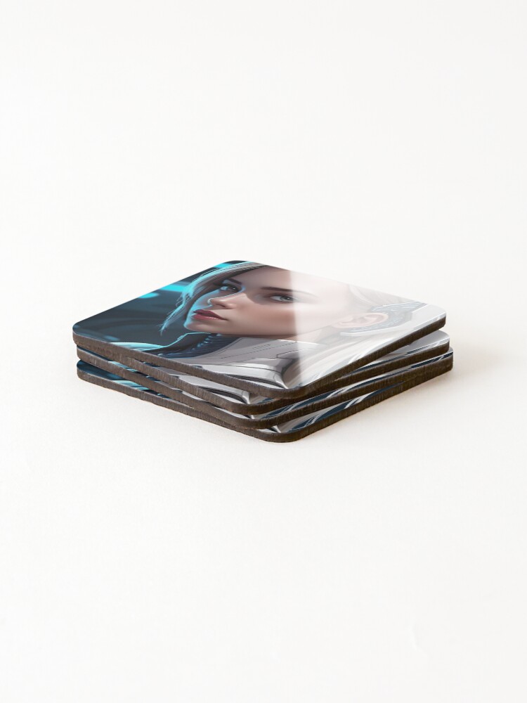 Thumbnail 4 of 5, Coasters (Set of 4), Celestial Reverie designed and sold by papi1998.