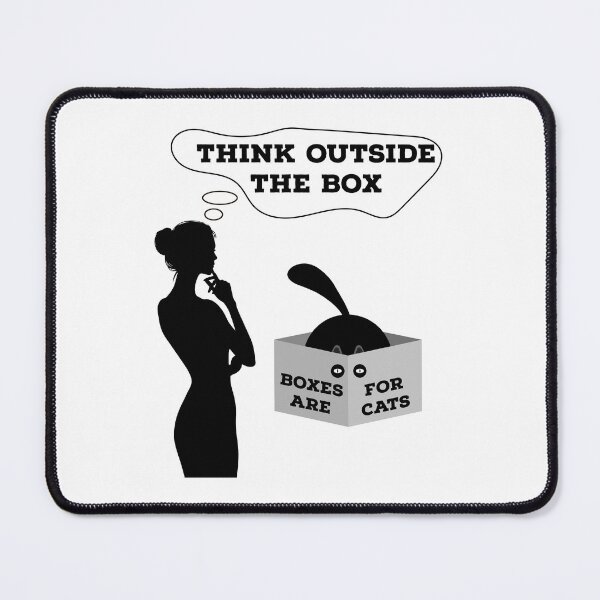 Item preview, Think Outside the Box:Cat's Perspective designed and sold by PapaMikeCrafts.