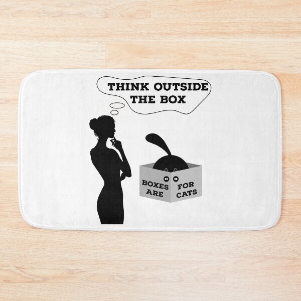 Item preview, Think Outside the Box:Cat's Perspective designed and sold by PapaMikeCrafts.