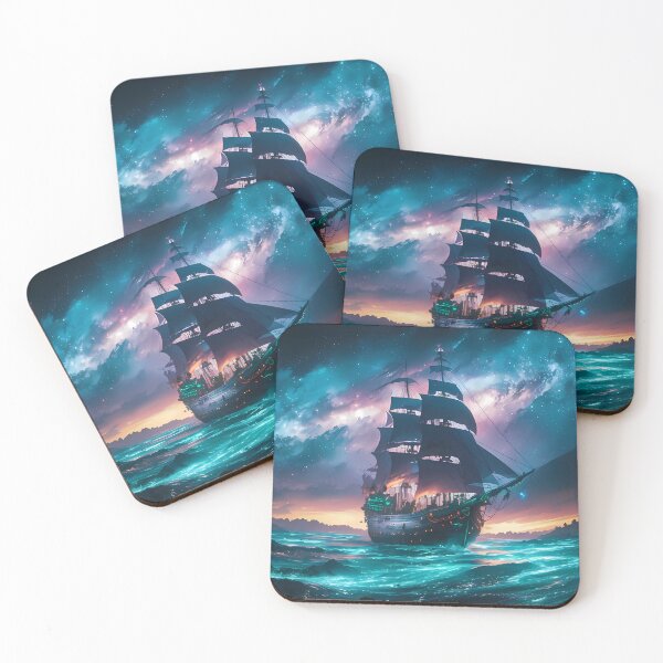 Item preview, Pirate Ship designed and sold by Pixeledfox.