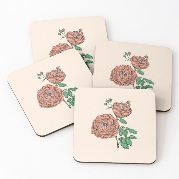 Item preview, Apricot Globular Rose Bloom Very Full 40+ Petals In 3+ Rows designed and sold by Rachael Taylor.