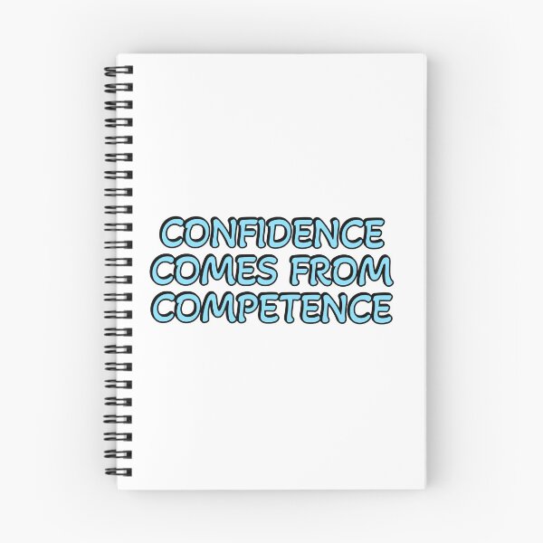 Item preview, Confidence comes from competence designed and sold by Inspirationmotivation.