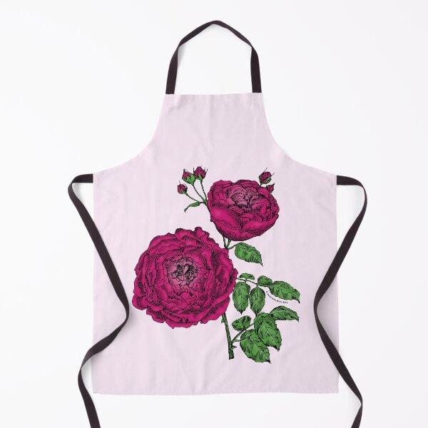 Item preview, Deep Pink Globular Rose Bloom Very Full 40+ Petals In 3+ Rows designed and sold by Rachael Taylor.