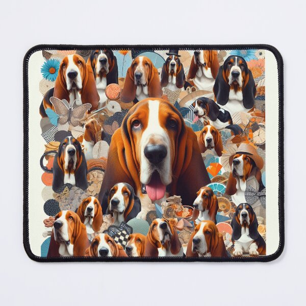 Item preview, Enchanting Basset Hound Portrait Series designed and sold by PawspectCreate.