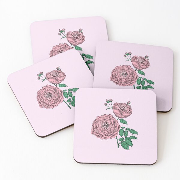 Item preview, Light Pink Globular Rose Bloom Very Full 40+ Petals In 3+ Rows designed and sold by Rachael Taylor.