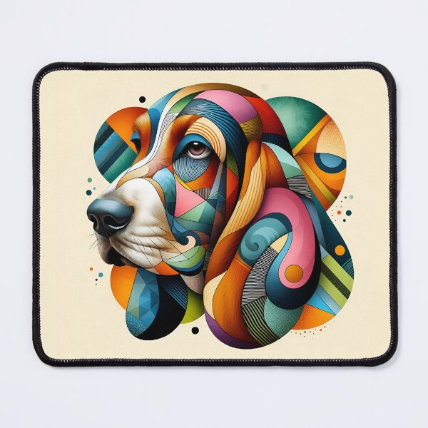 Item preview, Basset Hound Cartoon: A Tale of Wagging Tails designed and sold by PawspectCreate.